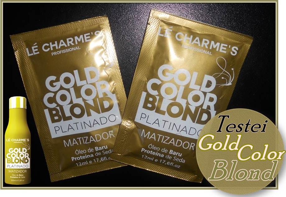 Matizador Gold Color Blond da Lé Charmes
