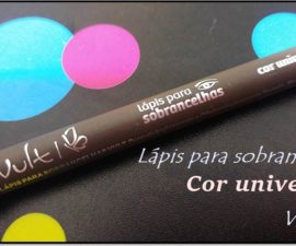 Lápis para sobrancelha cor universal da Vult