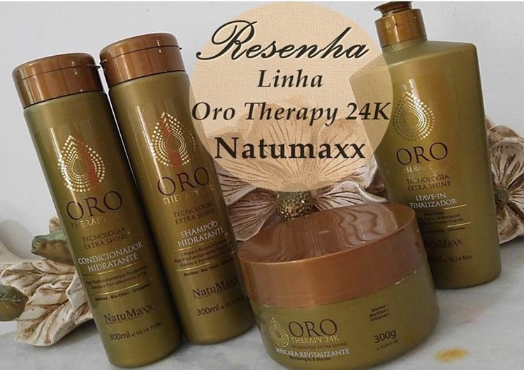 Resenha: Linha Oro Therapy 24k da Natumaxx