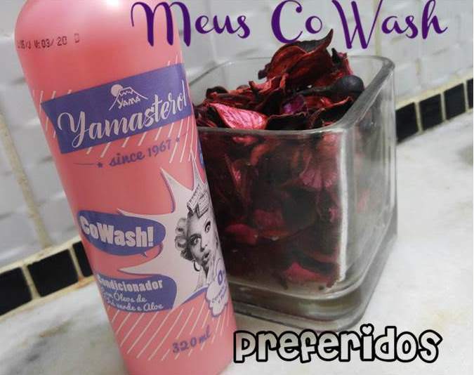 Co Wash: Meus 3 produtos preferidos Yamasterol