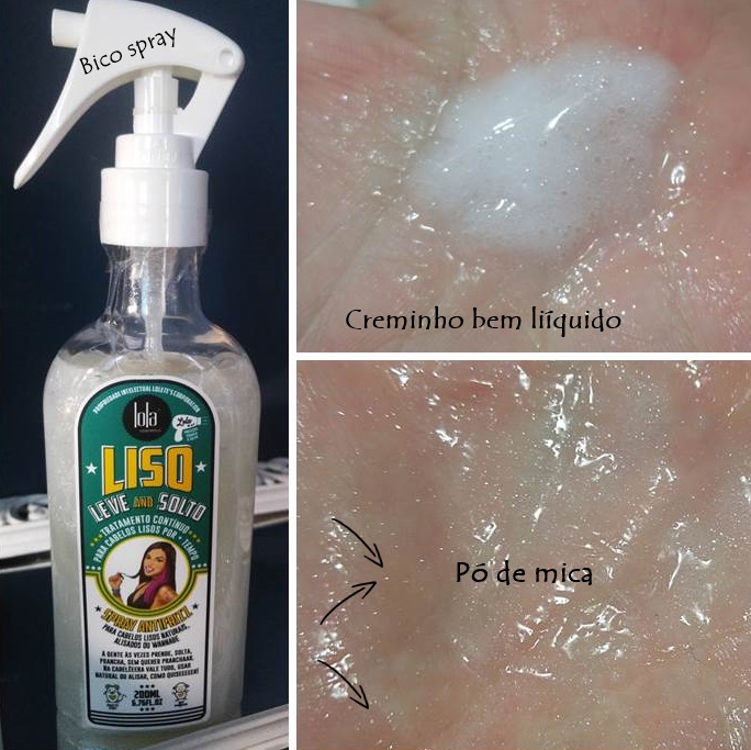  Spray Liso Leve and Solto da Lola Cosmetics