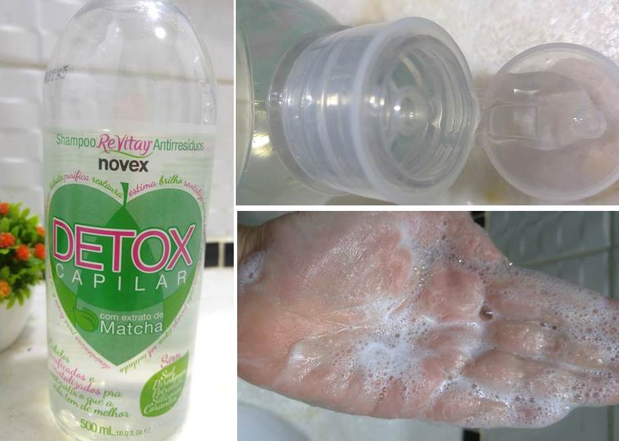 Shampoo Detox ReVitary da Novex Embelleze