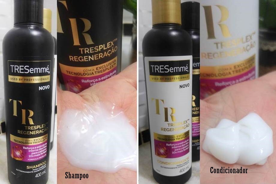 Shampoo e condicionadorTresplex Regeneração