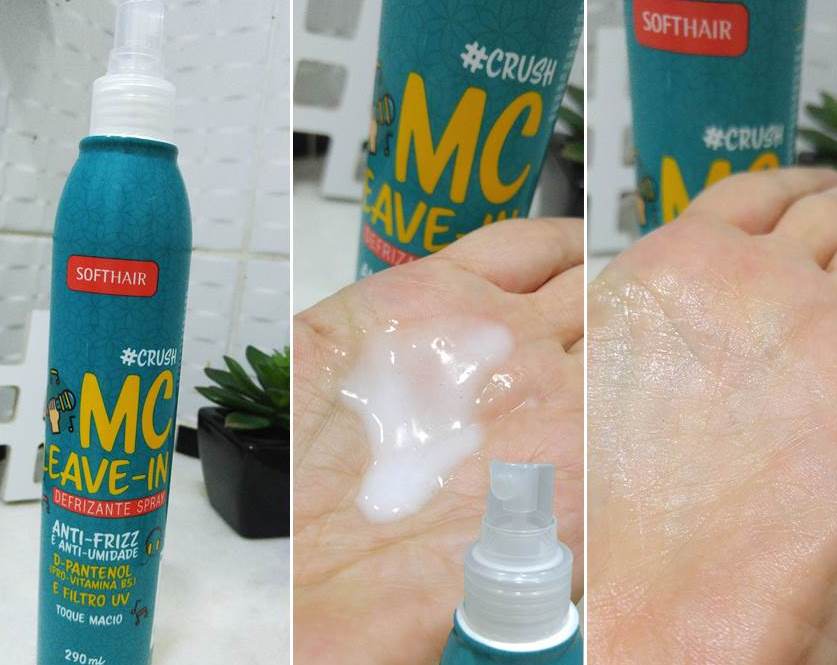 Mc Leave-in Defrizante Spray da Softhair descrição