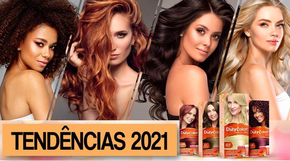 4 tendências de cores para o cabelo em 2021