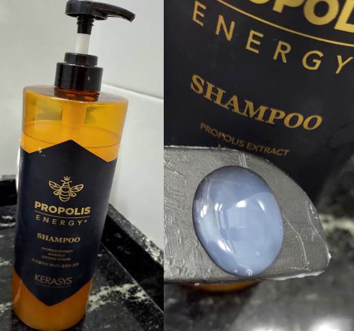 shampo energy Linha Propolis Kerasys.