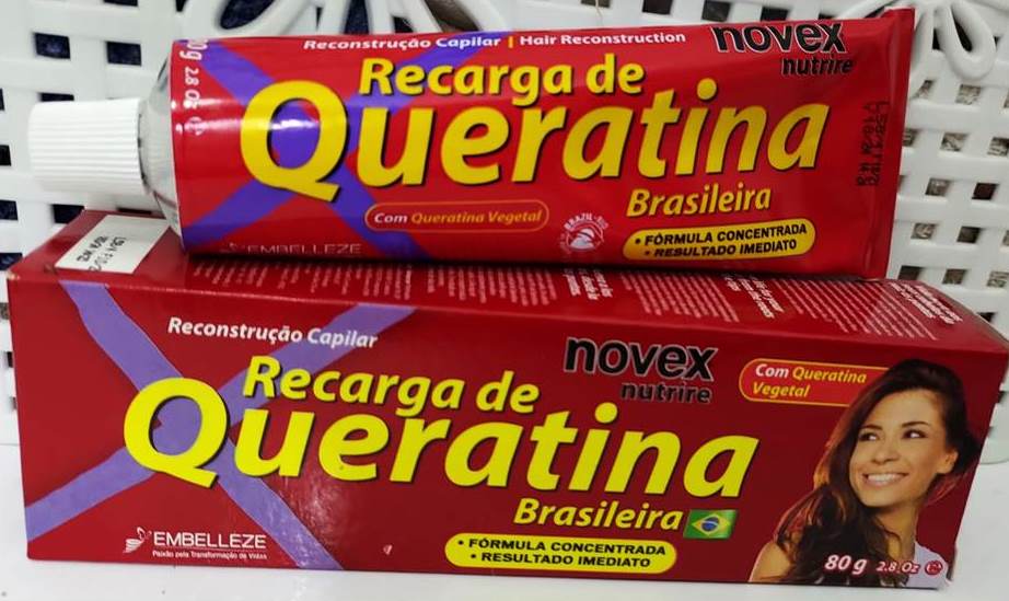 Recarga de Queratina Brasileira Novex